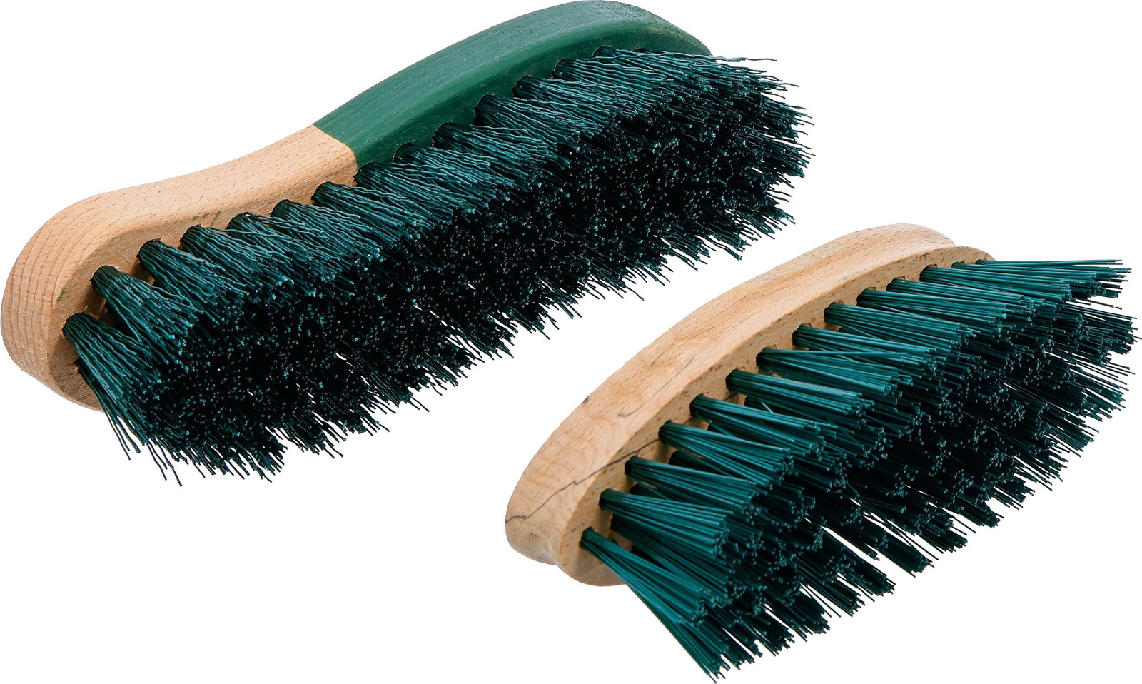 BGS Technik DIY 50922 Set schuurborstels met houten handvat, 2-delig