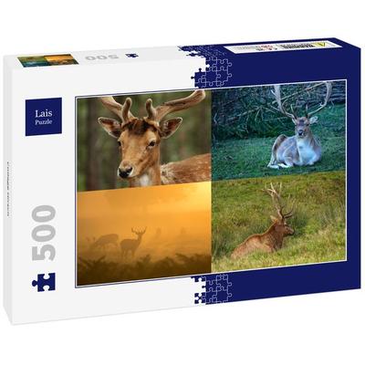 Lais Puzzle Collage Hirsch 500 Teile