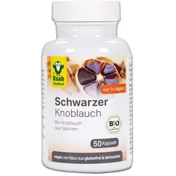 Raab Schwarzer Knoblauch Kapseln bio (50St)