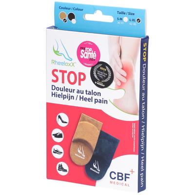 Rheelaxx Stop Heelpijn L XL Bruin 1 St Einlagen