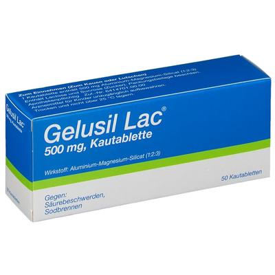 Gelusil LAC Kautabletten 50 St