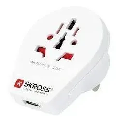 Skross, Reiseadapter, C20PD