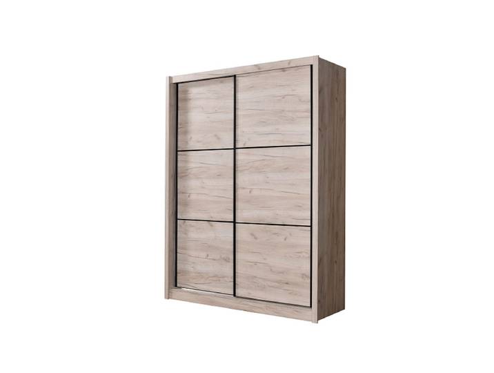 Schwebetürenschrank NAVARA eiche 2 Türen