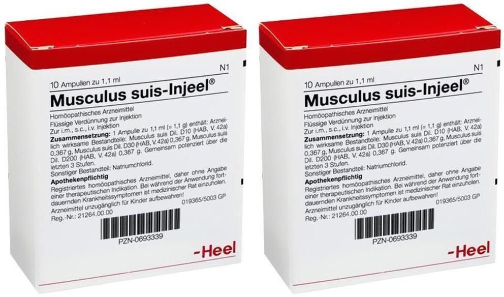 Heel Musculus Suis Injeel Ampullen 2x 2x10 St