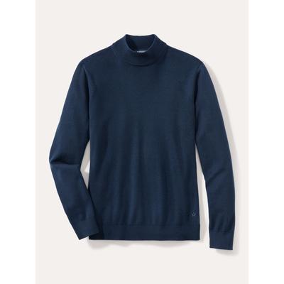 Stehbund-Pullover Merino Extrafein