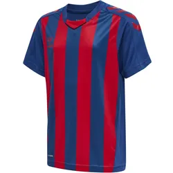 hummel Core XK gestreiftes Trikot Kinder true blue/true red 176