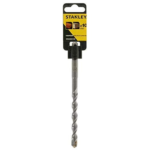 Stanley STA54042-QZ SDS-plus hamerboor voor beton, graniet en metselwerk, zwart/geel