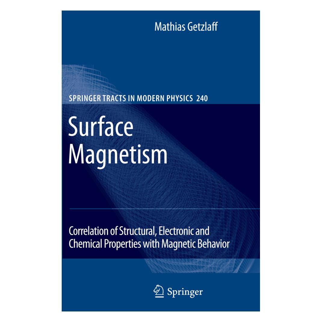 Springer Surface Magnetism (Englisch, Softcover, Mathias Getzlaff) (55500846)