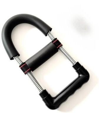 Uplifted Goods Adjustable Forearm And Hand Grip Strength Exerciser For Wrist And Arm Training silver