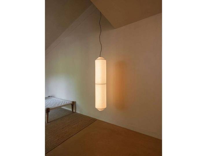 Tekiò Vertical P2 LED-Hängelampe, Höhe 120cm - Santa & Cole - Wohnzimmer - Metall