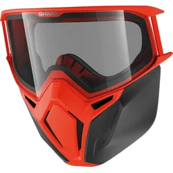 Shark Street Drak Motorradbrille und Maske Set