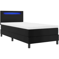 vidaXL, Bett, Jagonos (Einfaches Design mit LED) (90 x 200 cm)
