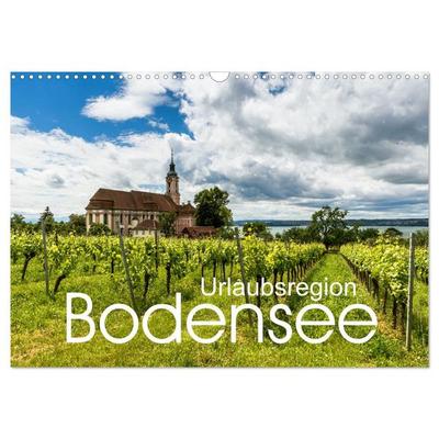 Urlaubsregion Bodensee (Wandkalender 2026 DIN A3 quer), CALVENDO Monatskalender