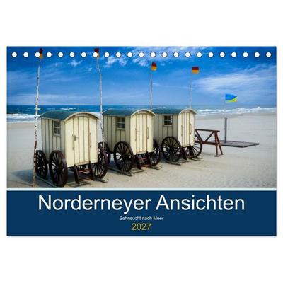 Norderneyer Ansichten (Tischkalender 2027 DIN A5 quer), CALVENDO Monatskalender