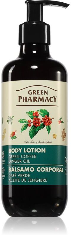 Green Pharmacy Green coffee & Ginger Oil Body Lotion lait corporel raffermissant 400 ml