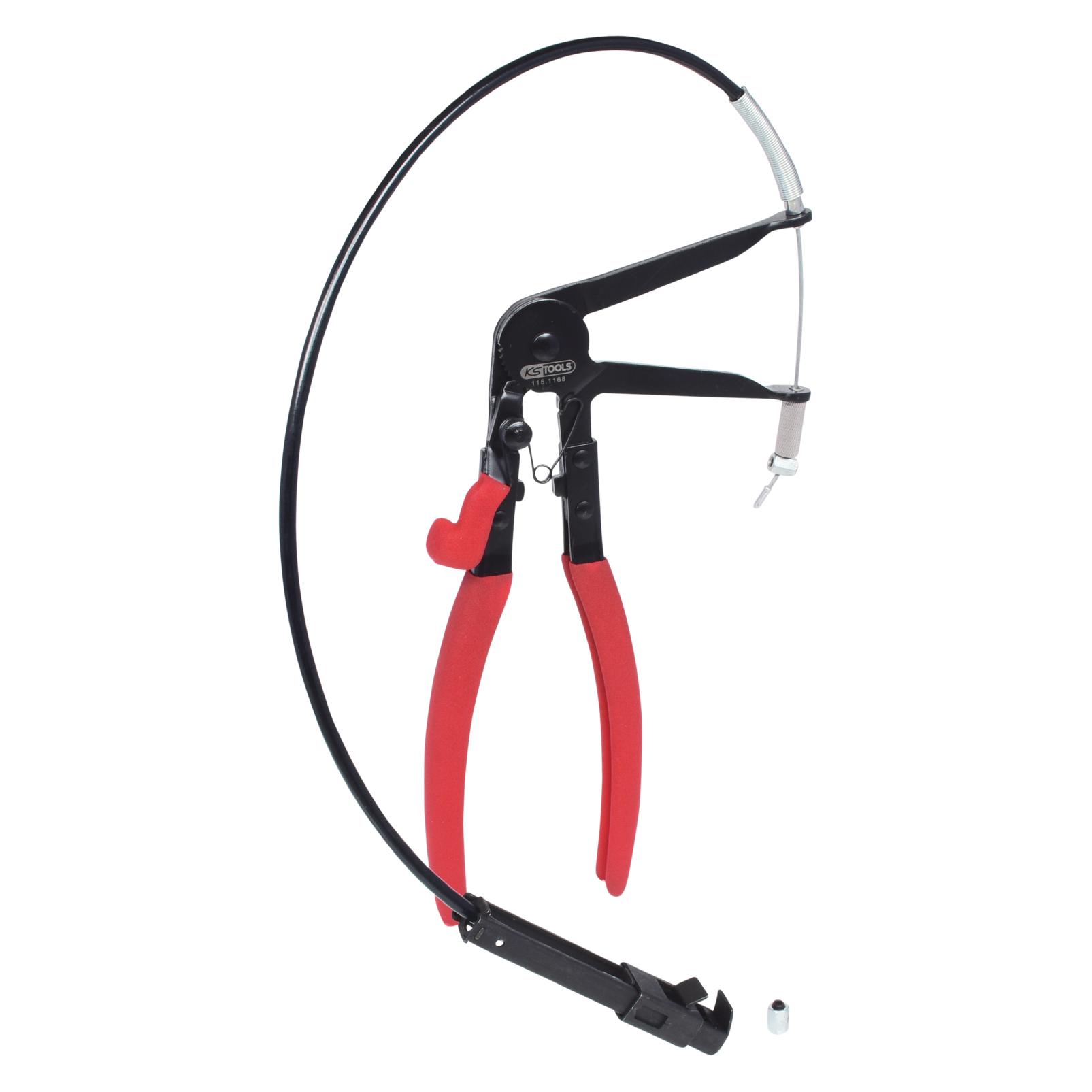 KS Tools Schlauchschellenzange m.Bowdenzug,650mm (650 mm) (115.1168)