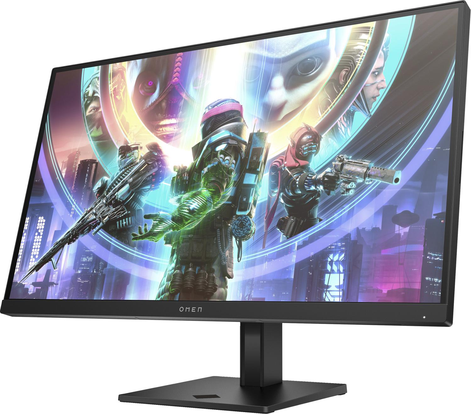 OMEN by HP OMEN by 27 Zoll QHD 240 Hz Gaming-Monitor - OMEN 27qs, 68,6 cm (27"), 2560 x 1440 Pixel, Quad HD, LCD, 1 ms, Schwarz