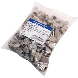 LOGILINK MP0005 - Modulare Knickschutzhülle 100 Stk. grau