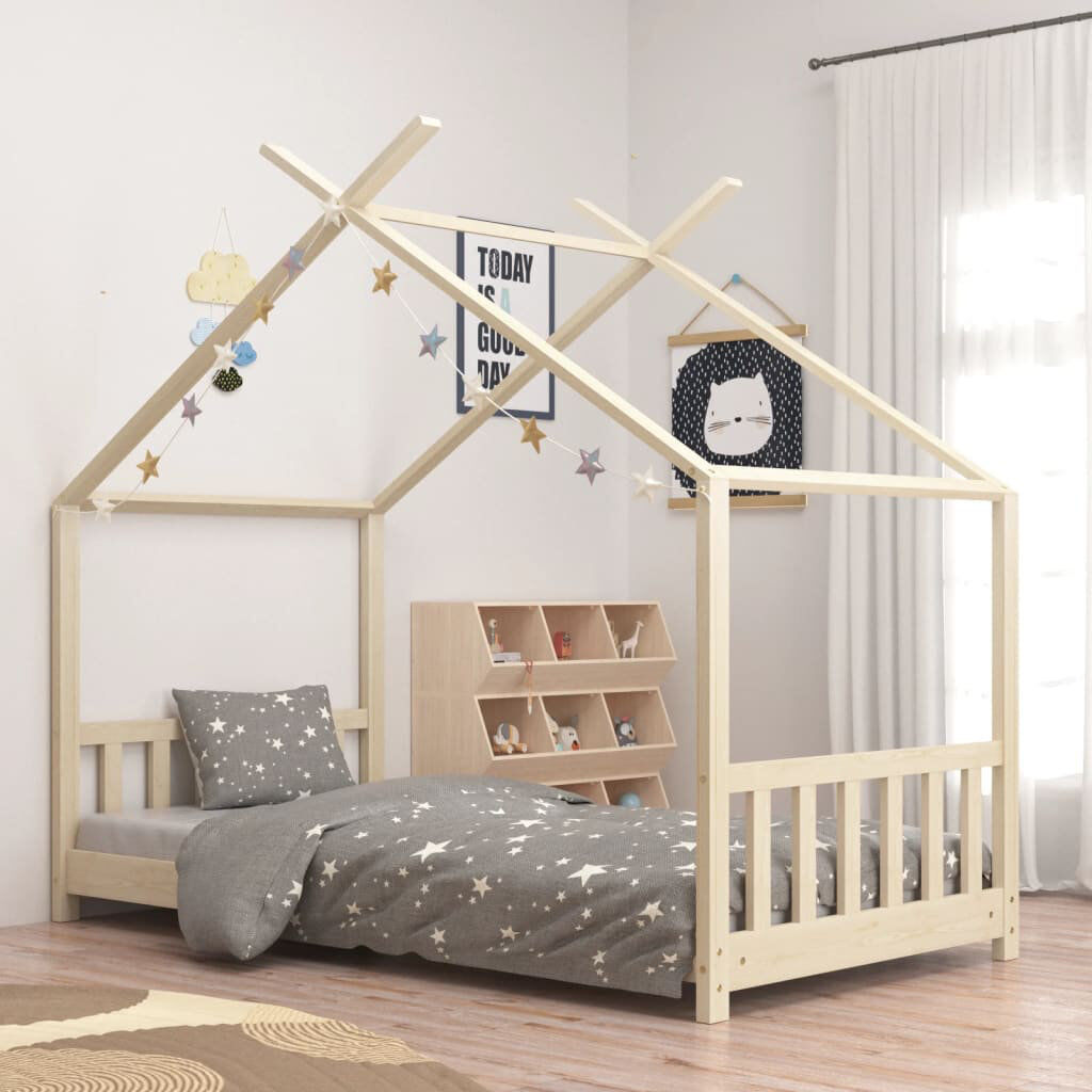 Harriet Bee Gearoid Kids Bed Brown Small Single (70 x 140 cm)