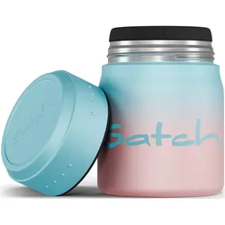 Satch Thermodose Lunchbox 0,5l light blue graffiti - 14