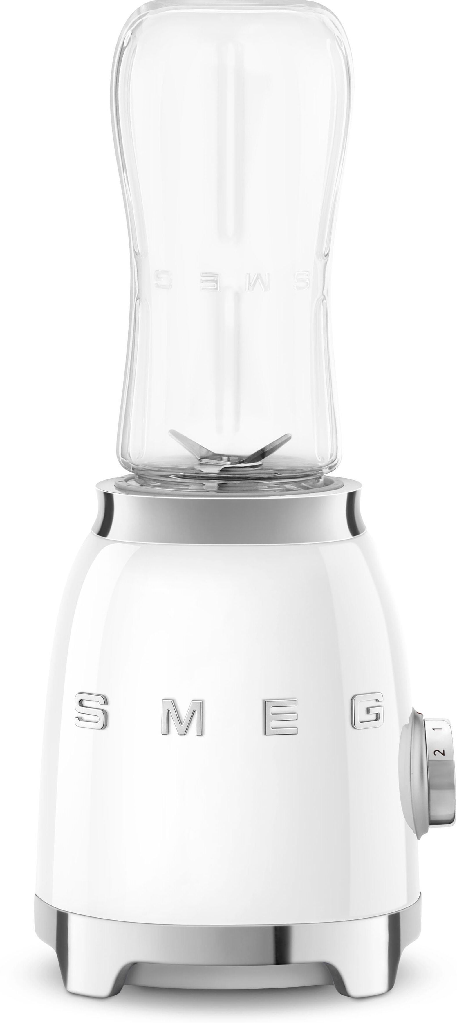 SMEG Standmixer "PBF01WHEU Weiß", weiß, B:14cm H:32,5cm T:14cm, Zerkleinerer, Standmixer