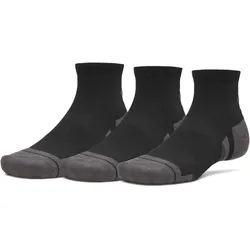 3er Pack UNDER ARMOUR Performance Tech Ankle Socken 008 - ultimate black/ultimate black/jet gray L (42-47.5)
