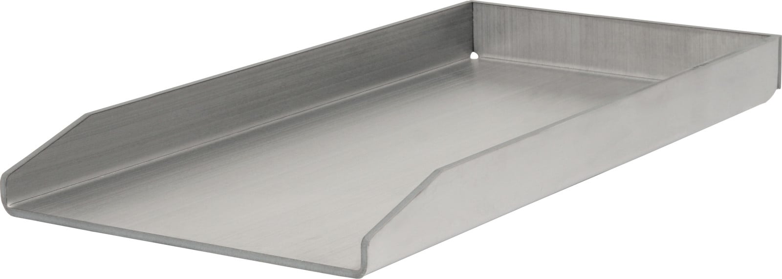 BBQ-Toro roestvrijstalen grillplaat, 26 x 43,4 cm