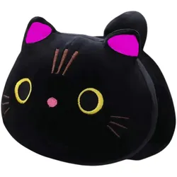 Plüsch-Maskottchen Kuscheltier Schwarze Katze 18cm