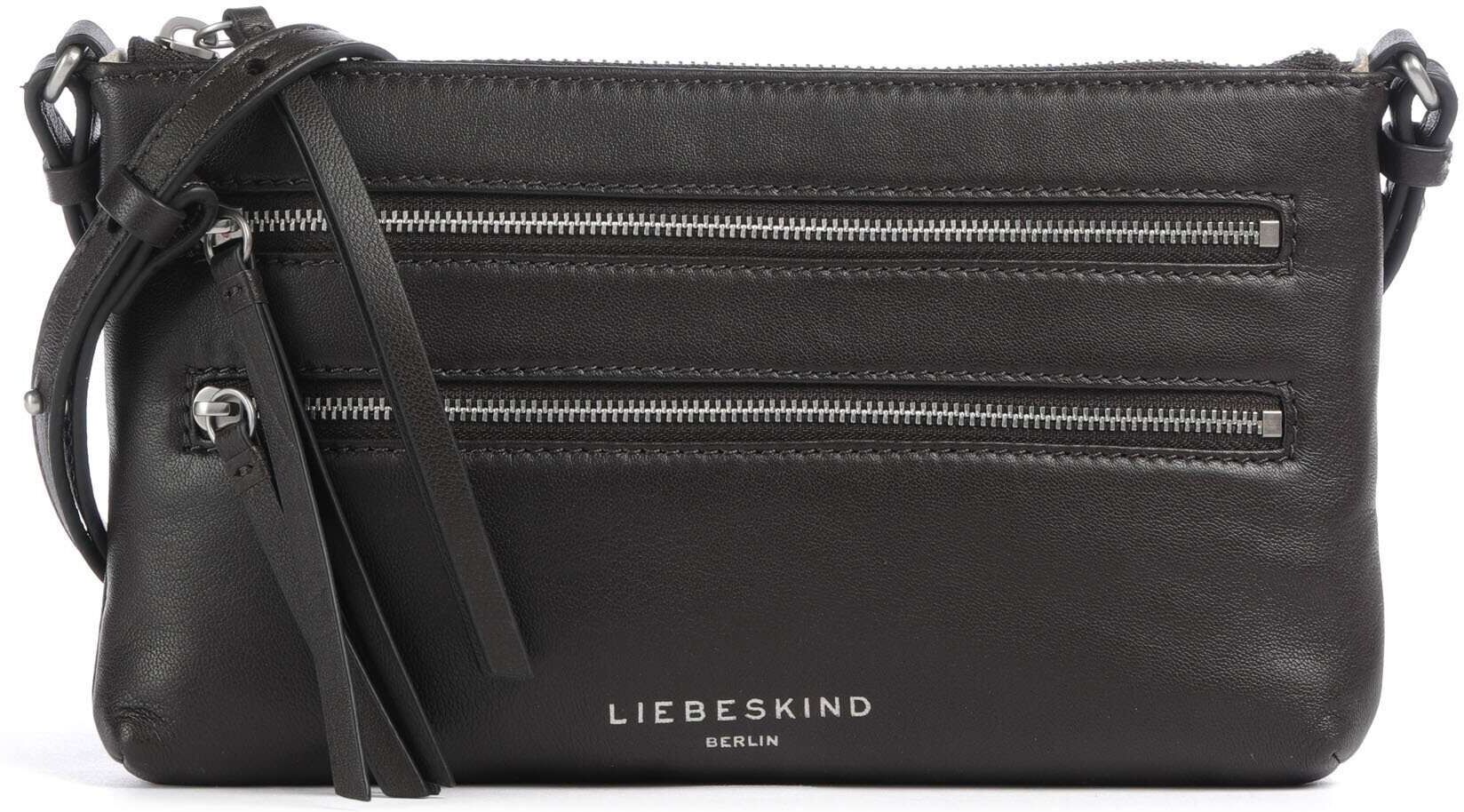 Liebeskind Zena Indian Sheep S Umhängetasche aus Leder, braun