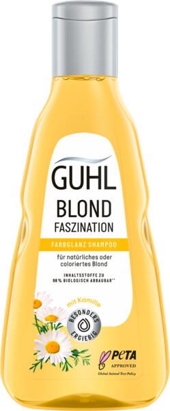 GUHL BLOND FASZINATION FARBGLANZ Shampoo 250 ml 5439333006