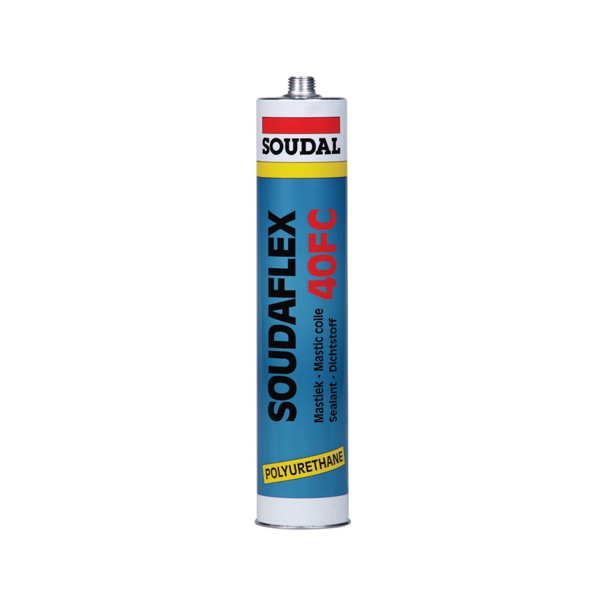 SOUDAFLEX 40 FC PU-Dicht- stoff weiß (MDI) 310ml Ka ; Soudal (102642)