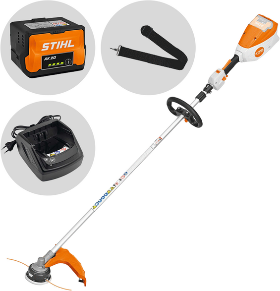 STIHL FSA 80 R - Decespugliatore con batteria AK 20 - 36V 4Ah
