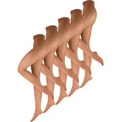 NUR DIE Damen Feinstrumpfhose Tanzstrumpfhose 70 DEN 5