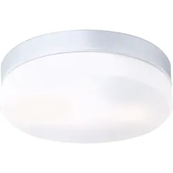Elegante Deckenleuchte Alu, silber opal  - Globo VRANOS 32112