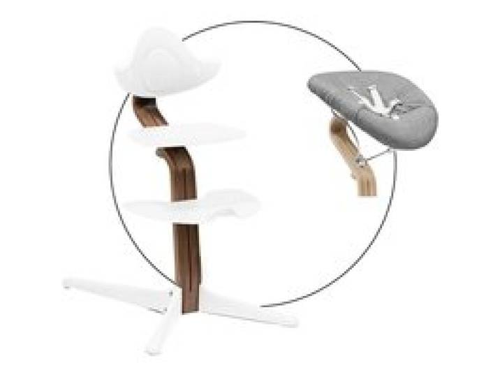 Bundle Hochstuhl Walnuss inkl. Newbornset