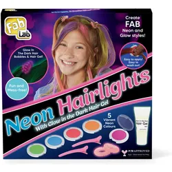 Fab Lab Hair Lights - Im Dunkeln leuchtende Haarfarben