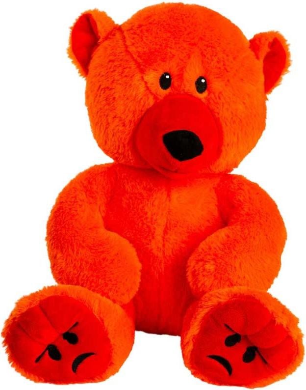 Mood Bears knuffelbeer, boze beer, groot - pluchen speelgoed
