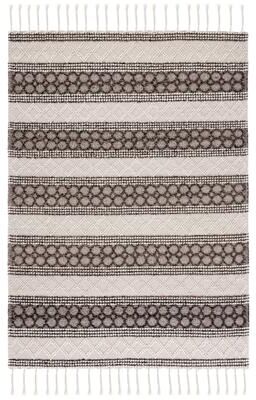 SAFAVIEH Handmade Natura Kimi Wool Braided Tassel Rug