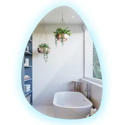 LED SPIEGEL 50x70 cm asymmetrisch 6000K