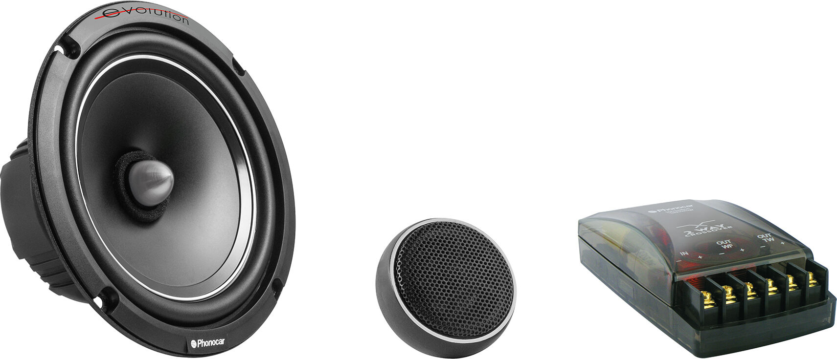 Phonocar Lautsprecher 2-Wege System Evolution 02689
