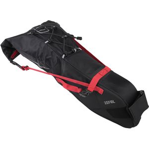 Zefal Satteltasche Z-Adventure R11, schwarz, 11 Liter, reflektierend, wasserdicht, mit Rücklichthalterung