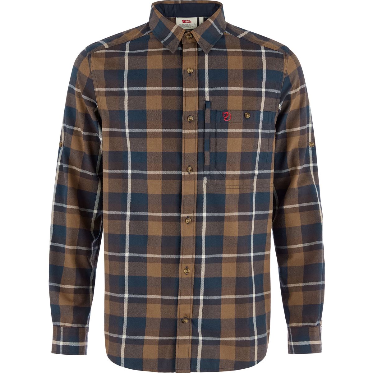 Fjällräven Fjällglim Regular Shirt M wood brown-black oak (265-294) M F12600356-265-294-M