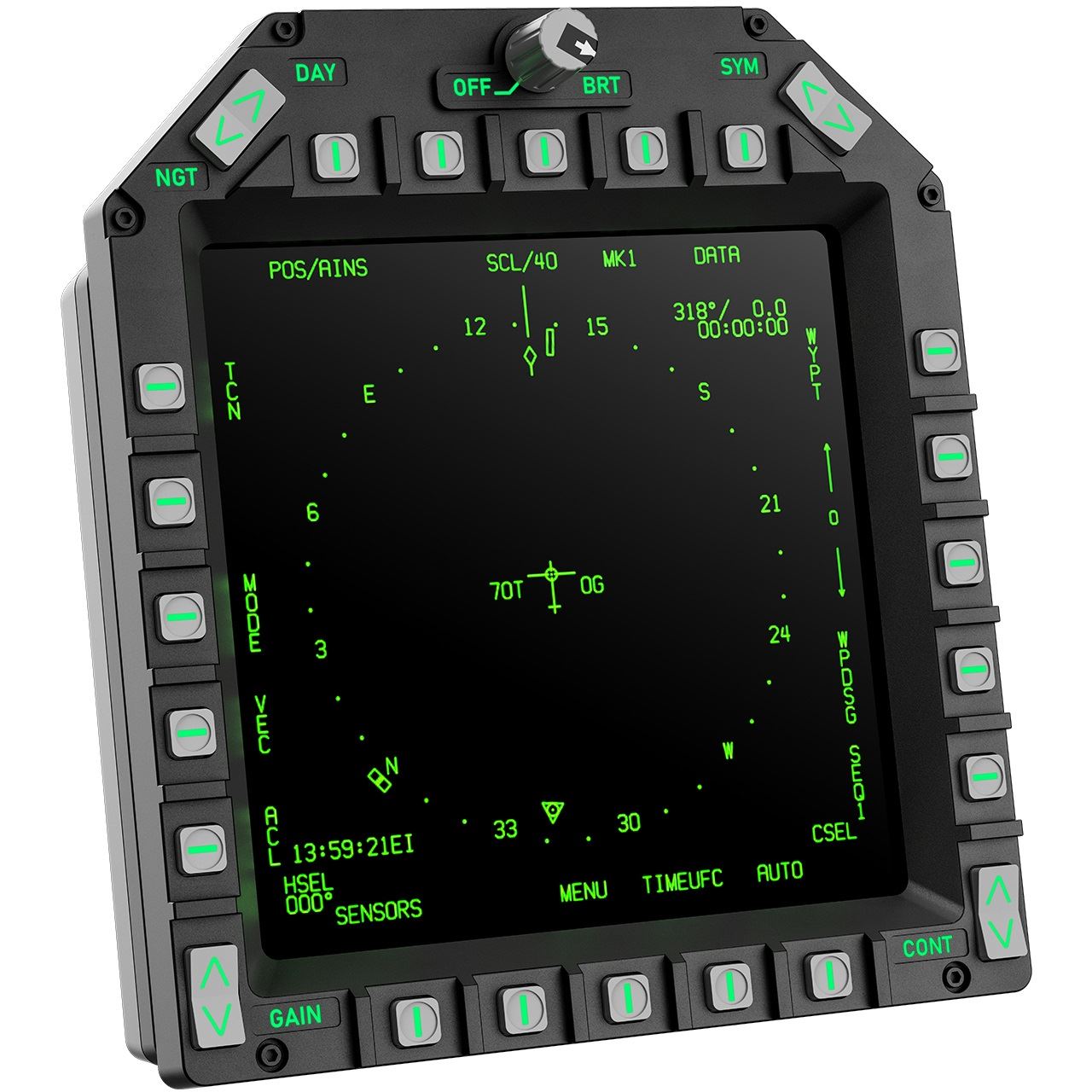 Moza Racing AMPCD Display Panel