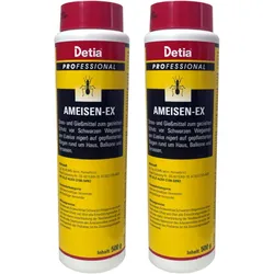 Detia - Ameisen-Ex Ameisenmittel - 2x 500 g