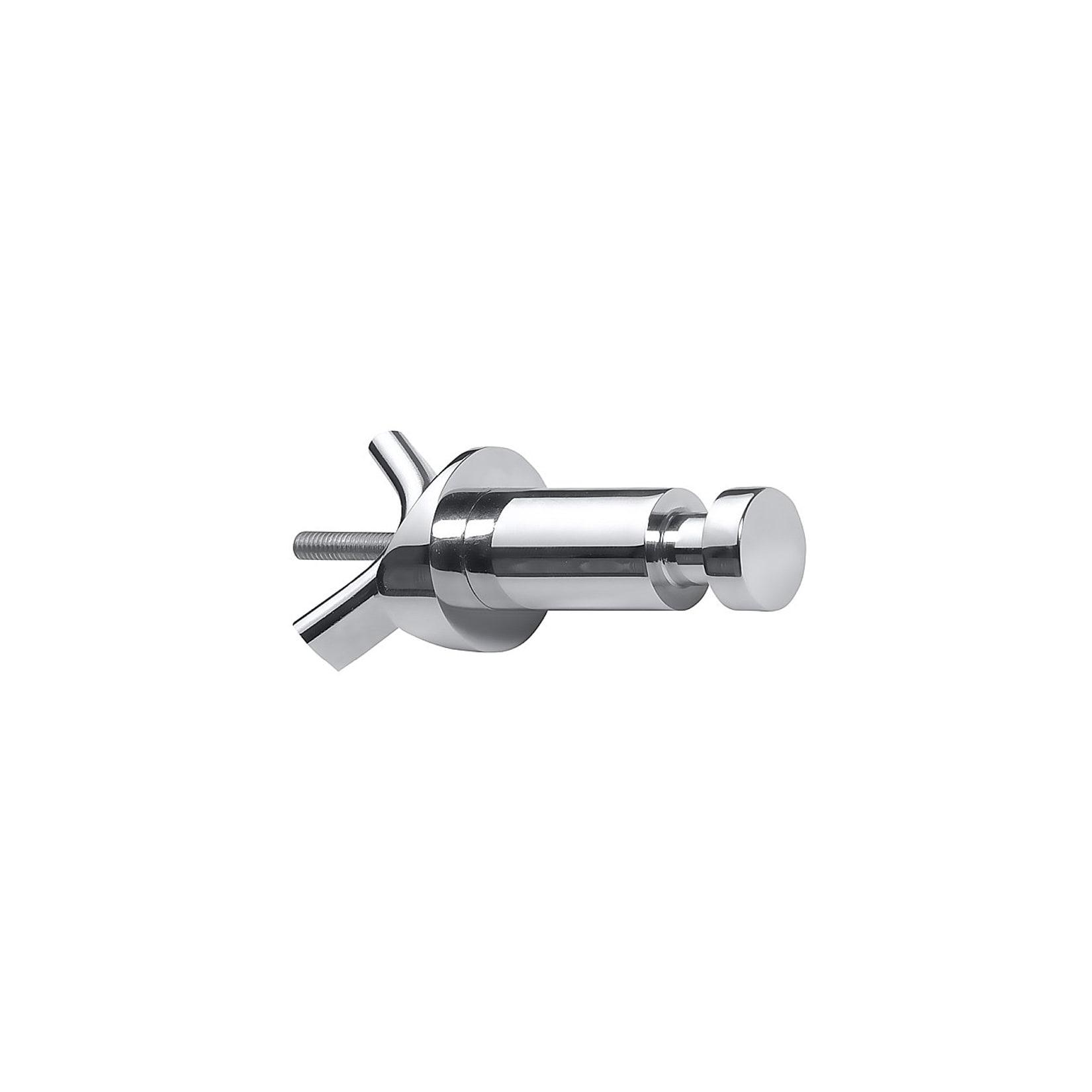 Brillantbad BAWELL Heizkörperhaken Messing Chrom 80x32x32 mm für Bad & Küche >> zum Festschrauben
