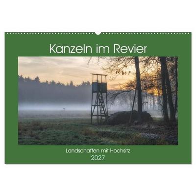 Kanzeln im Revier (Wandkalender 2027 DIN A2 quer), CALVENDO Monatskalender