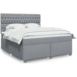 vidaXL, Boxspringbett, Cheryl (Knopfheftung Design) (180 x 200 cm)