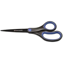 Soennecken Schere 3438 18cm Softgrip schwarz/blau
