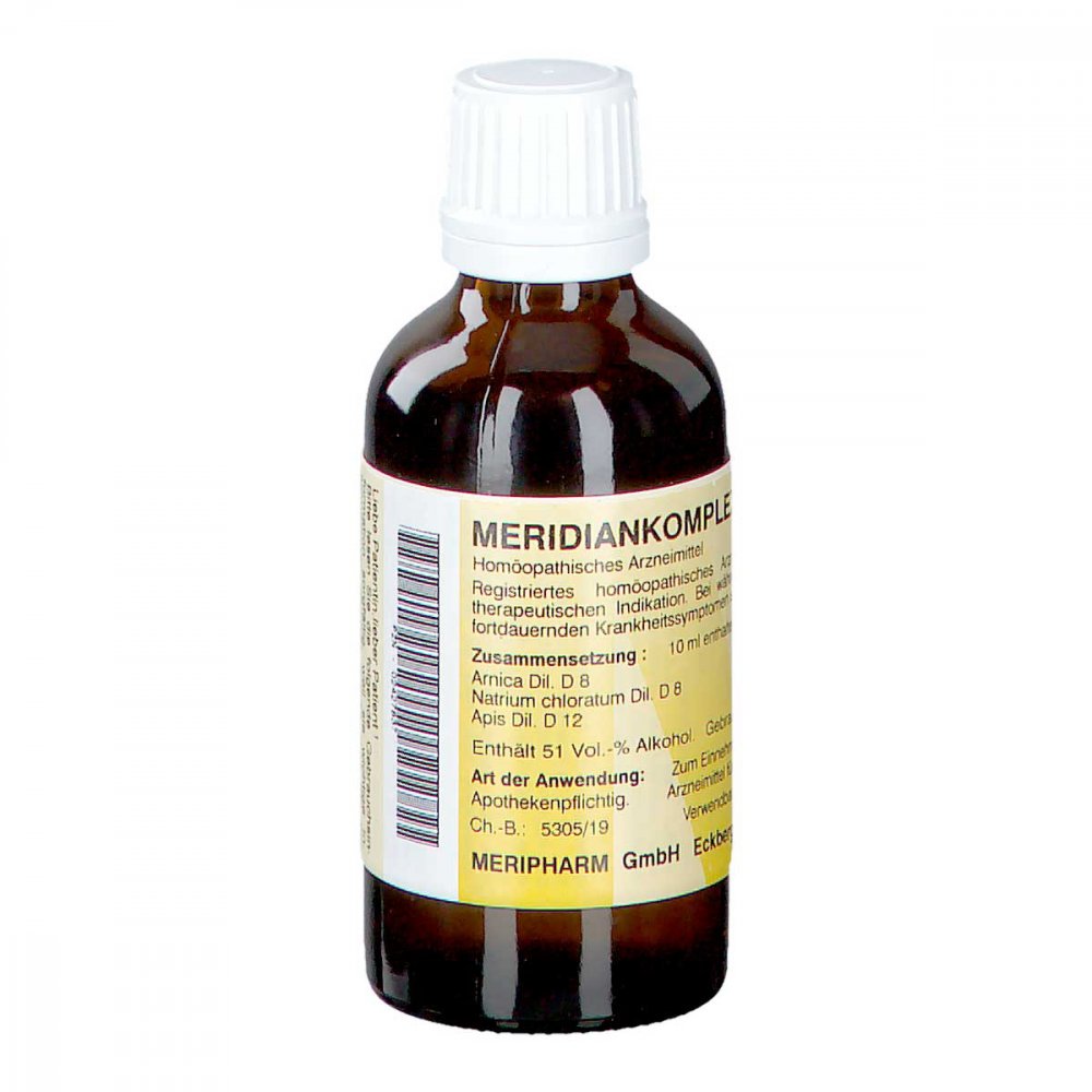 Meripharm GmbH Arzneimittelvertrieb Meridiankomplex 11 Tropfen zum Einnehmen 02427837