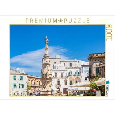 CALVENDO Puzzle Säule von Sant'Oronzo in Ostuni | 1000 Teile Lege-Größe 64x48cm Foto-Puzzle für glückliche Stunden